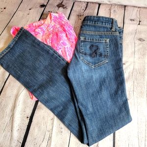 💥Final Sale💥 Lilly Pulitzer Palm Beach Fit Straight Leg Jeans